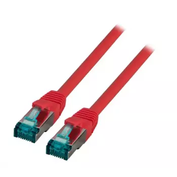 Tinklo kabelis EFB Elektronik MK6001.10R RJ-45 Cat6a 10 m Raudonas
