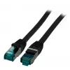 Tinklo kabelis EFB Elektronik MK6001.15B RJ-45 Cat6a 15 m juodas