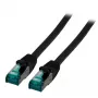 Tinklo kabelis EFB Elektronik MK6001.15B RJ-45 Cat6a 15 m juodas