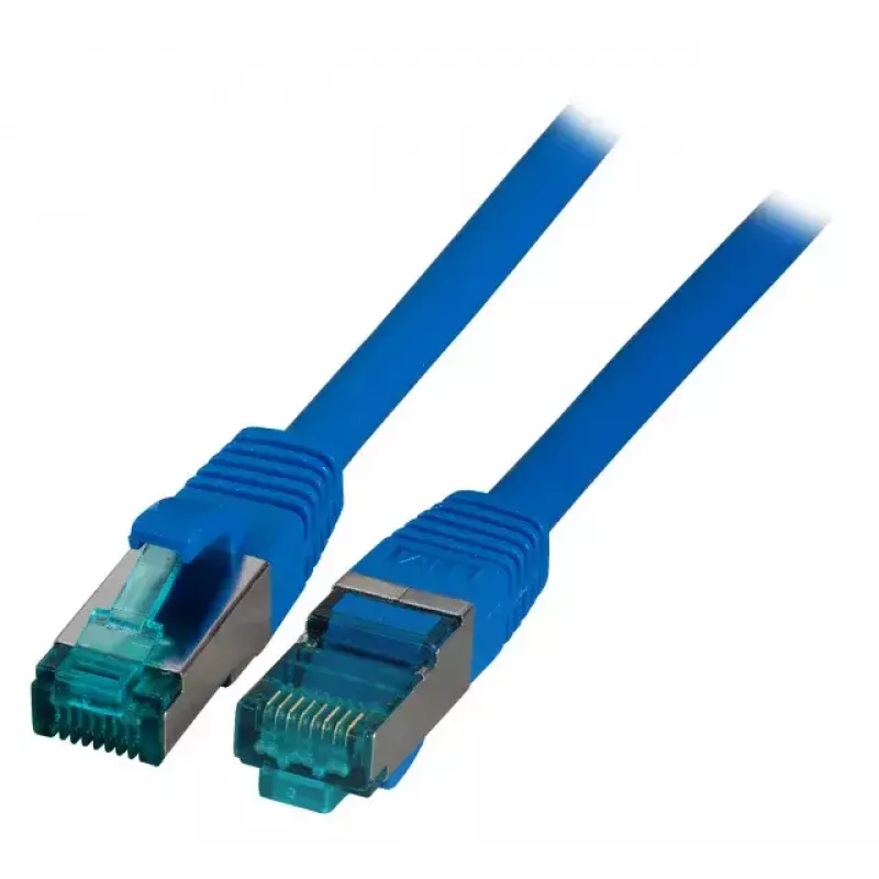 Tinklo kabelis EFB Elektronik MK6001.15BL RJ-45 Cat6a 15 m Mėlynas