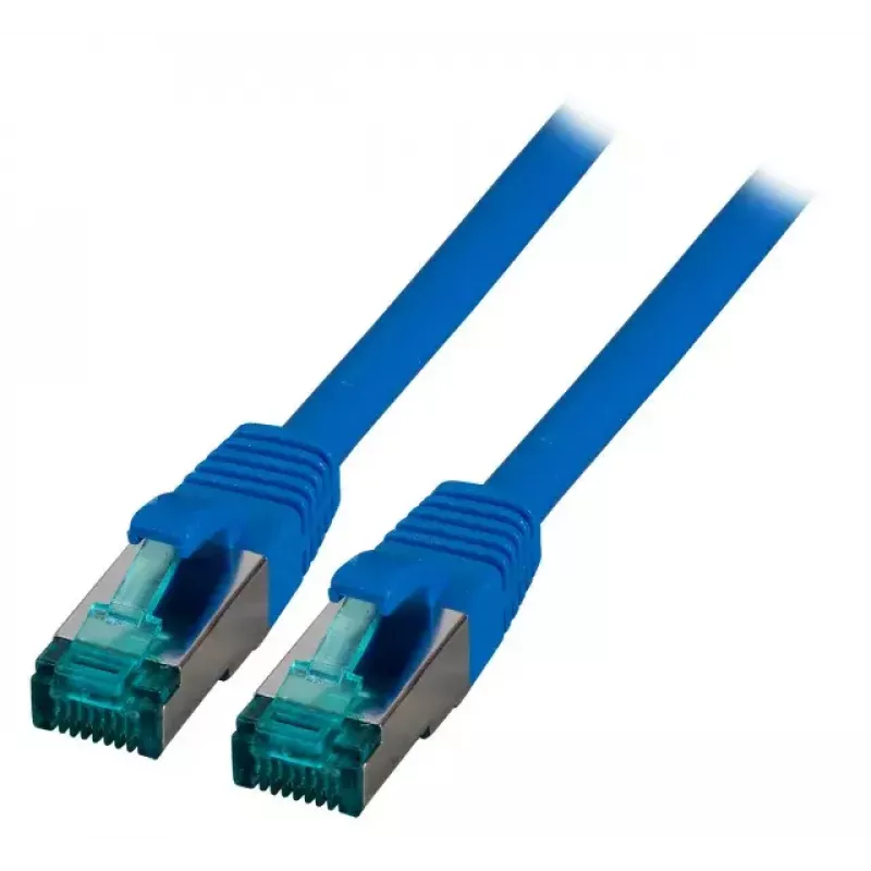 Tinklo kabelis EFB Elektronik MK6001.15BL RJ-45 Cat6a 15 m Mėlynas