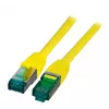 Tinklo kabelis EFB Elektronik MK6001.15Y RJ-45 Cat6a 15 m Geltonas