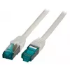 Tinklo kabelis EFB Elektronik MK6001.25G RJ-45 Cat6a 25 m pilkas