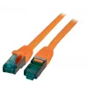 Tinklo kabelis EFB Elektronik MK6001.15O RJ-45 Cat6a 15 m oranžinis