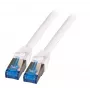 Tinklo kabelis EFB Elektronik K5525FWS.25 Baltas 25m Cat6a S/FTP