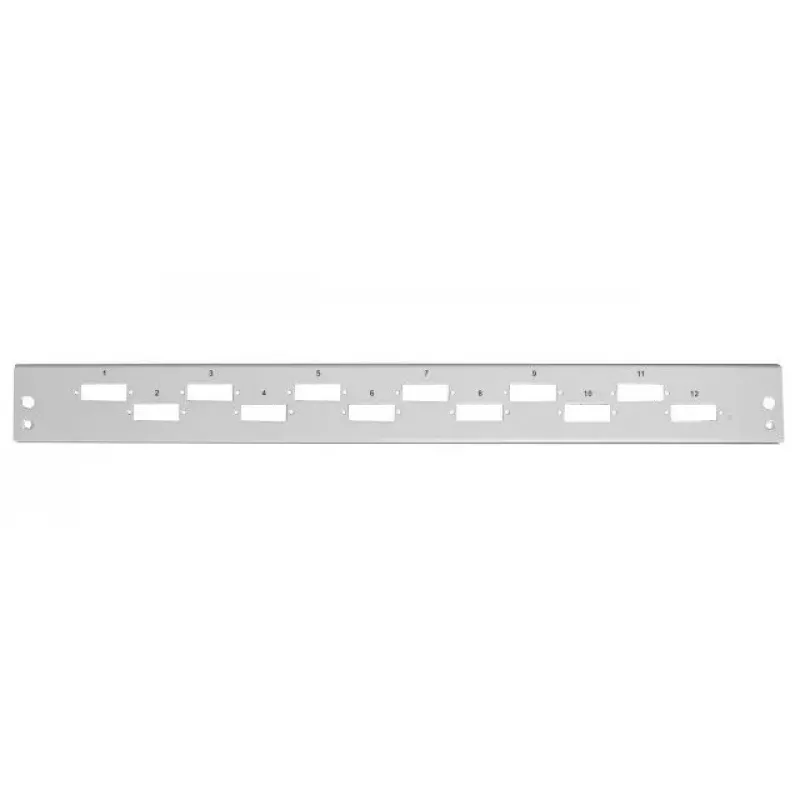 Patch panel priedas EFB Elektronik VSB-FP-6SC-D-H — 1U montuojamas į stovą šviesolaidinis skydas, SC dvigubi prievadai