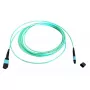 Šviesolaidinis MTP kabelis EFB Elektronik MTPF12MTPFOM3-5-A — OM3, 50 µm, 5 m, akvamarino