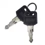 Užrakinimo raktas EFB Elektronik 102115.4 stovo priedams, juodas, IP55, 2 vnt. pakuotėje