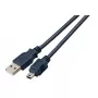 USB kabelis EFB Elektronik K5250SW.5V2 5 m USB A Mini-USB B Juodas