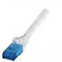 Tinklo kabelis EFB Elektronik K8109GR.2 — Cat6a U/UTP, RJ-45 į RJ-45, 2 m, pilkas