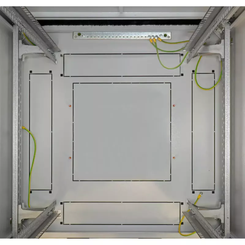 Stovas EFB Elektronik PRO-3380GR.G1SV 33U laisvai pastatomas, IP20, maks. apkrova 1360 kg, pilkas