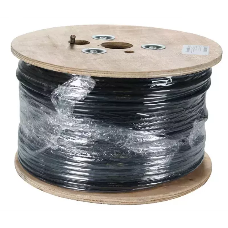 Tinklo kabelis EFB Elektronik 99733.50-CPR Cat7 S/FTP (S-STP) juodas 50 m