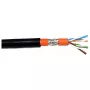 Tinklo kabelis EFB Elektronik 99733.50-CPR Cat7 S/FTP (S-STP) juodas 50 m