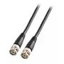 Bendraašis kabelis EFB Elektronik K8360.3V2 RG-59, 3 m, BNC–BNC, juodas