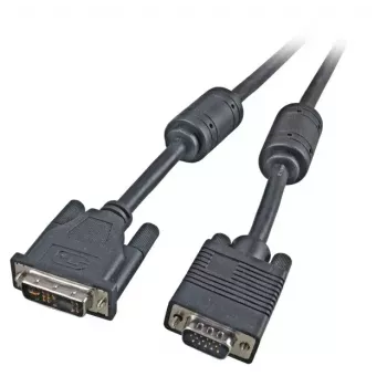 Vaizdo kabelio adapteris EFB Elektronik K5436.2V2, DVI-A į VGA (D-Sub), 2 m, juodas