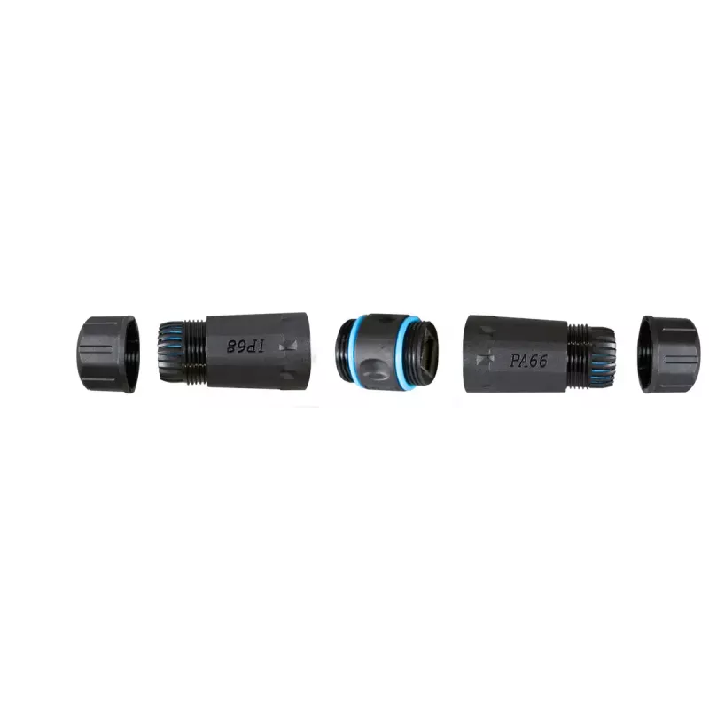 RJ45 Cat.6 IP68 adapteris EFB Elektronik modelis IP68DFKRJ45WP — vandeniui atspari Ethernet jungtis