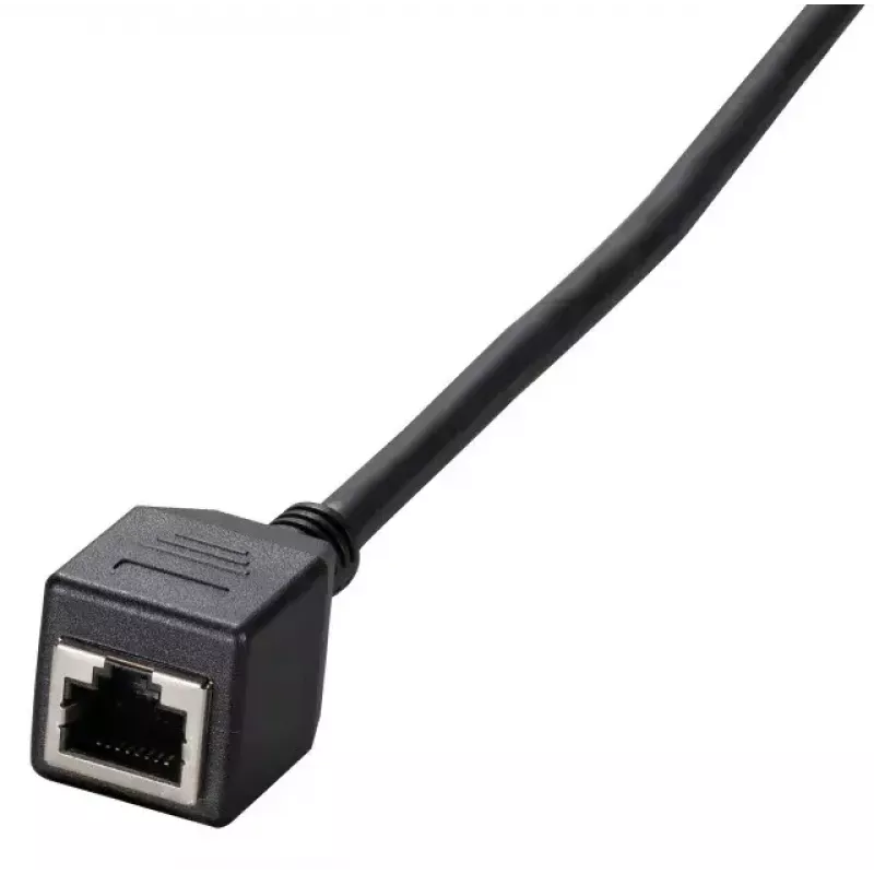 Tinklo kabelis EFB Elektronik K5546SW.10 RJ-45 Cat6a 10 m juodas