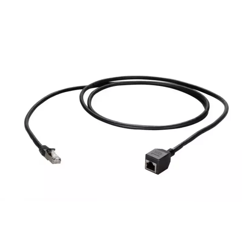 Tinklo kabelis EFB Elektronik K5546SW.5 RJ-45 Cat6a 5 m Juodas
