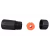 EFB Elektronik IP68DFKRJ456AWP laido jungtis 2x RJ-45 Juoda