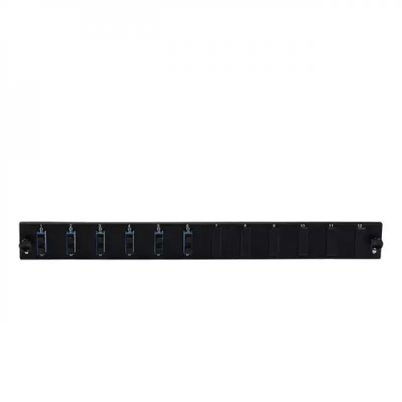 Pataisos skydelio priedas EFB Elektronik SB-FP-6SC-D-V-OM3, 1U stovo montavimas, 432×13×43,5 mm, pilkas
