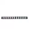 Pataisymo skydelio priedas EFB Elektronik SB-FP-6SC-D-V-OM4 — montavimas stelaže 1U, 432×13×43,5 mm, pilkas