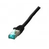 Tinklo kabelis EFB Elektronik MK6001W.0,5B 0,5 m Cat6a S/FTP juodas