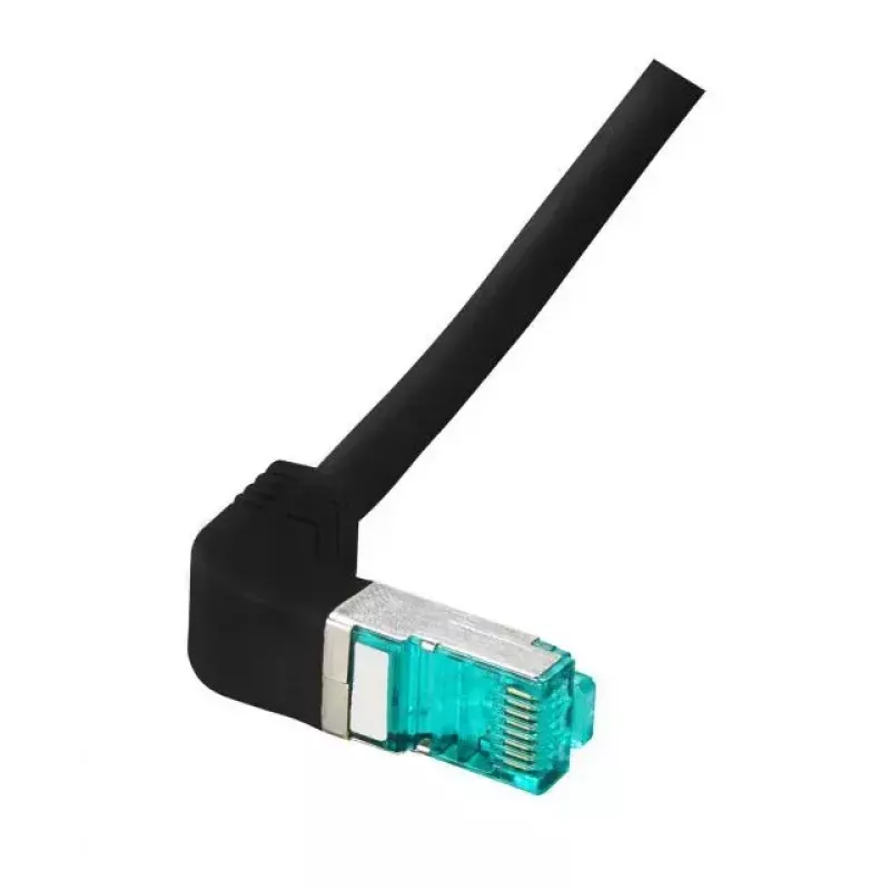 Tinklo kabelis EFB Elektronik MK6001W.0,5B 0,5 m Cat6a S/FTP juodas