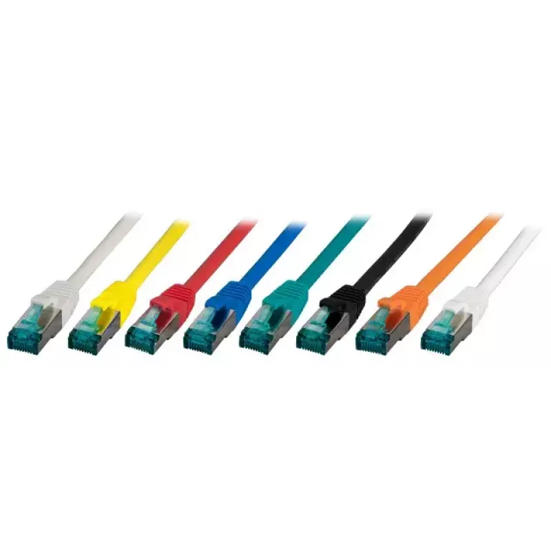 Tinklo kabelis EFB Elektronik MK6001.5MA Cat6a S/FTP (S‑STP) purpurinis 5 m, RJ‑45 į RJ‑45, auksiniai kontaktai