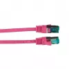 Tinklo kabelis EFB Elektronik MK6001.5MA Cat6a S/FTP (S‑STP) purpurinis 5 m, RJ‑45 į RJ‑45, auksiniai kontaktai