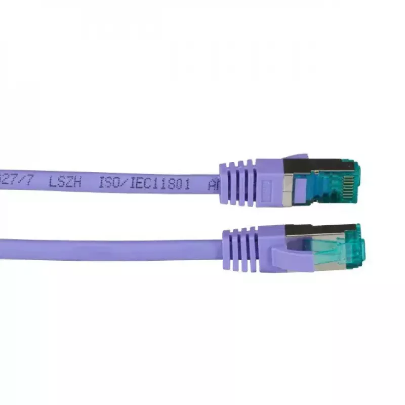 Tinklo kabelis EFB Elektronik MK6001.3VI — Cat6a S/FTP (S‑STP), 3 m, RJ‑45, auksiniai kontaktai, violetinis