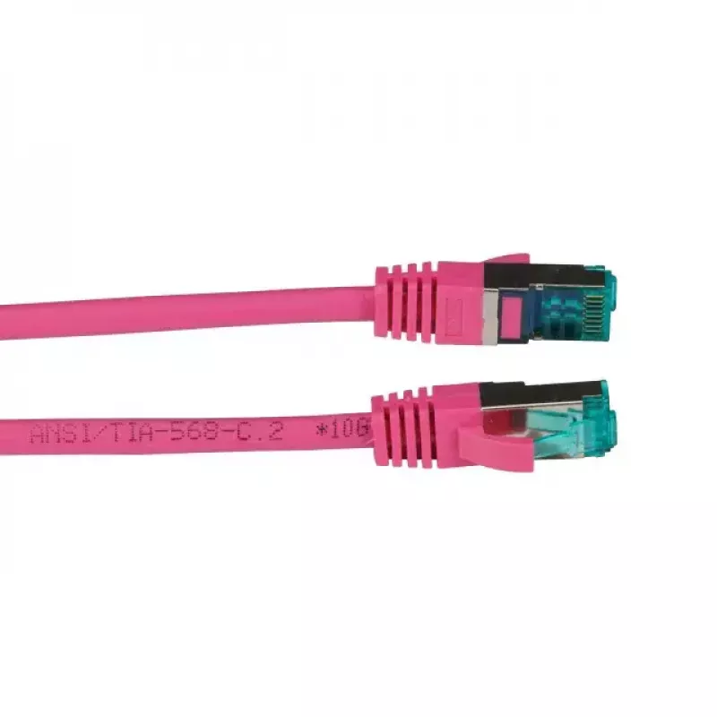 Tinklo kabelis EFB Elektronik MK6001.25MA Cat6a S/FTP (S‑STP) purpurinis, 25 m, RJ‑45 auksuoti kontaktai