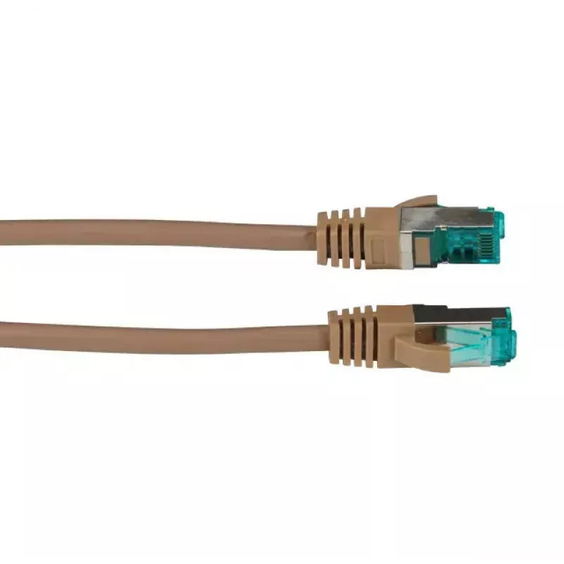 Tinklo kabelis EFB Elektronik MK6001.25BR Cat6a S/FTP (S-STP) 25 m rudas RJ-45 auksiniai kontaktai