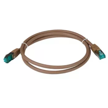 Tinklo kabelis EFB Elektronik MK6001.20BR — Cat6a S/FTP (S-STP), RJ-45 į RJ-45, 20 m, rudas, paauksuoti kontaktai