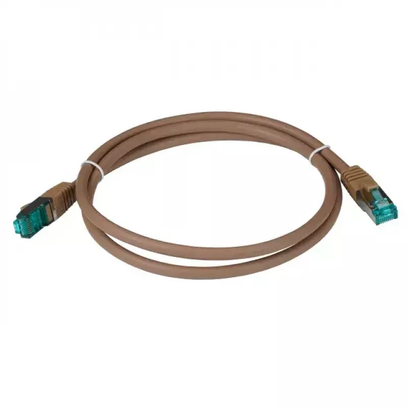 EFB Elektronik MK6001.10BR tinklo kabelis rudas 10 m Cat6a S/FTP