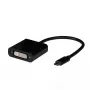 EFB Elektronik EBUSBC-DVI vaizdo kabelio adapteris 0,15 m USB Type-C juodas