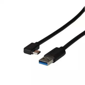 USB A į USB C kabelis EFB Elektronik EBUSBC-USBC5GAK.1 — 1 m, USB 3.2 Gen 1 (5 Gbit/s), juodas