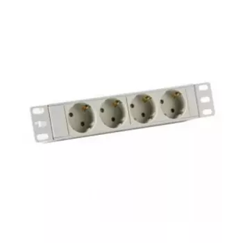 Maitinimo ilgintuvas EFB Elektronik EK631DE.10GR 2 m 4 kintamosios srovės lizdai vidaus patalpoms pilkas