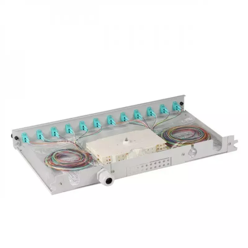 EFB Elektronik B71901L12OM3 šviesolaidinis adapteris LC Aqua pilka, daugiamodis