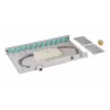 Patch panel EFB Elektronik BA71901L12OM3 1U LC OM3 Pilka