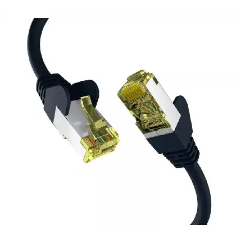 Tinklo kabelis EFB Elektronik EC020200045 50 m Cat6a S/FTP juodas