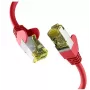 Tinklo kabelis EFB Elektronik EC020200058 25 m Cat6a S/FTP raudonas