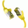 Tinklo kabelis EFB Elektronik EC020200069 10m Cat6a S/FTP geltonas