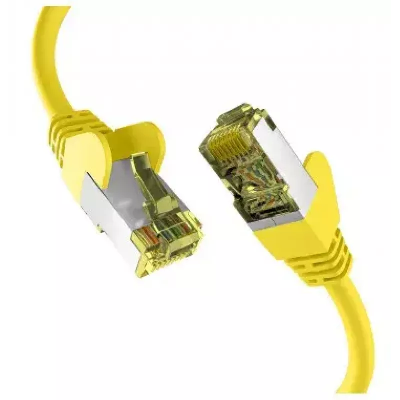 Tinklo kabelis EFB Elektronik EC020200071 20 m Cat6a S/FTP geltonas