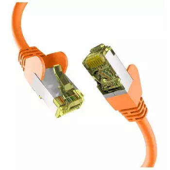 Tinklo kabelis EFB Elektronik EC020200112 15 m Cat6a S/FTP oranžinis