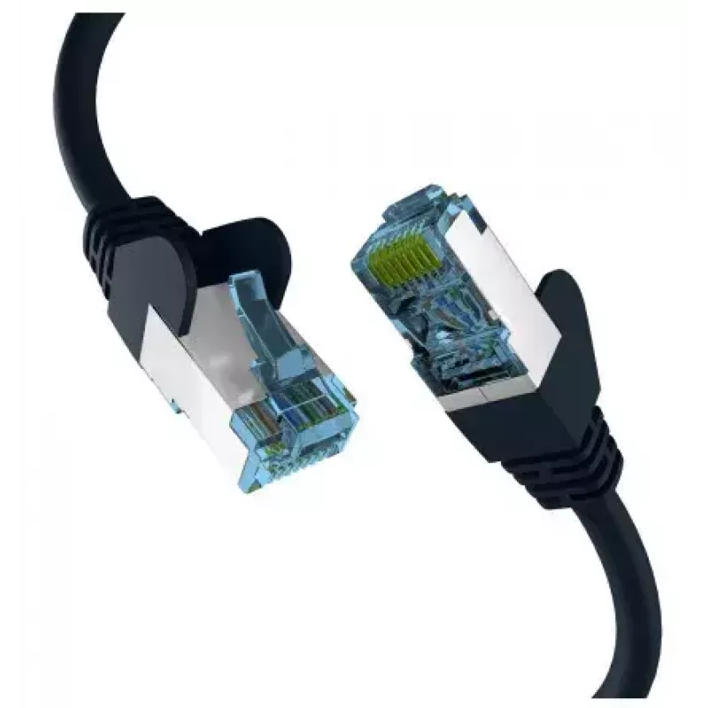 Tinklo kabelis EFB Elektronik EC020200161 RJ-45 Cat7 50 m Juodas