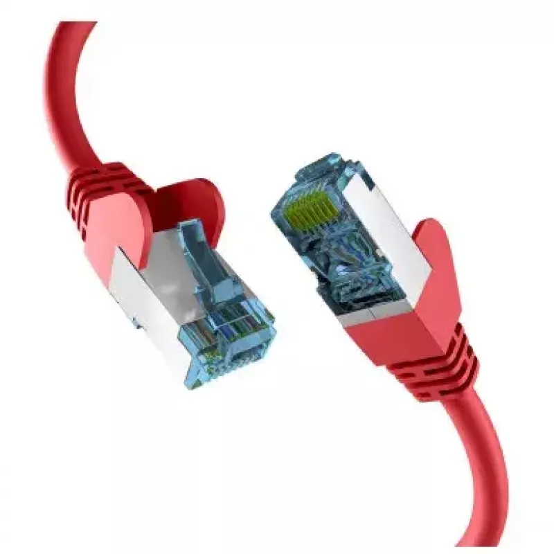 Tinklo kabelis EFB Elektronik EC020200174 RJ-45 Cat7 25 m Raudonas