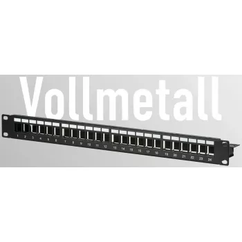 Patch panel EFB Elektronik EC020100002 19 colių 1U 24 prievadų