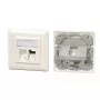 Kištukinis lizdas EFB Elektronik ET-25085V3 2 x RJ-45 baltas