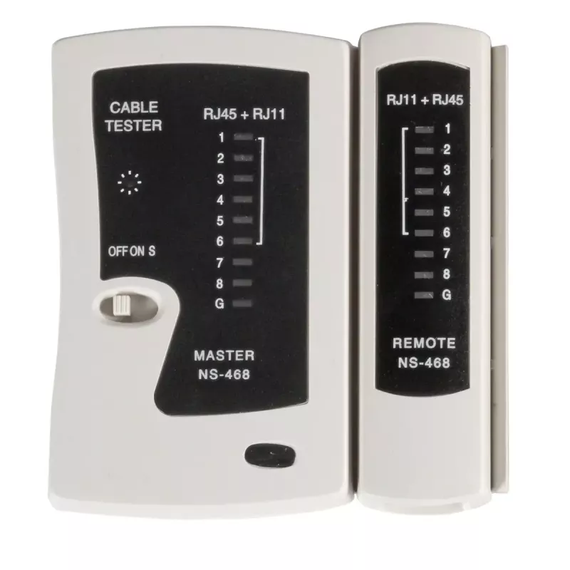 Vytos poros kabelių testeris EFB Elektronik 39919.1V2 RJ-11 RJ-12 RJ-45