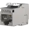 EFB Elektronik RJ45 Keystone plonas/trumpas korpusas Cat.6A, ekranuotas, 29,2 mm, montavimas be įrankių